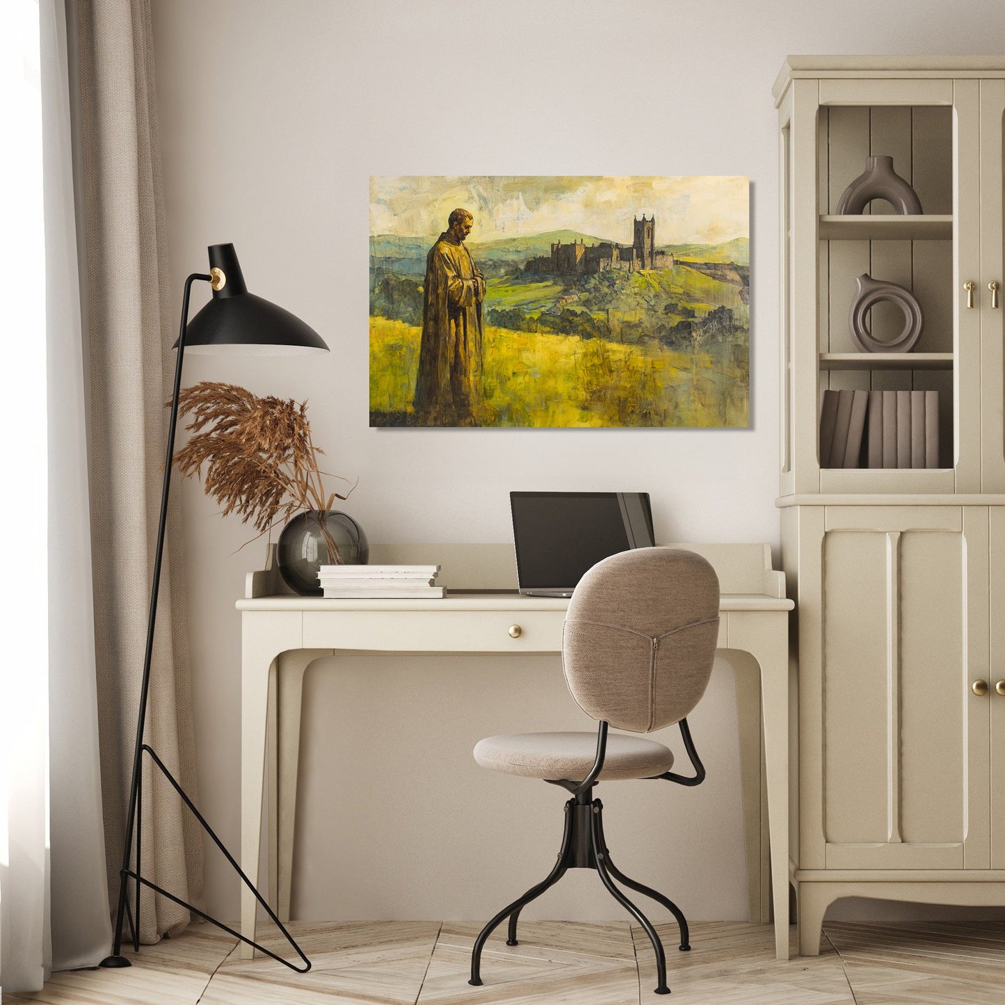 Saint David's Reverence Canvas