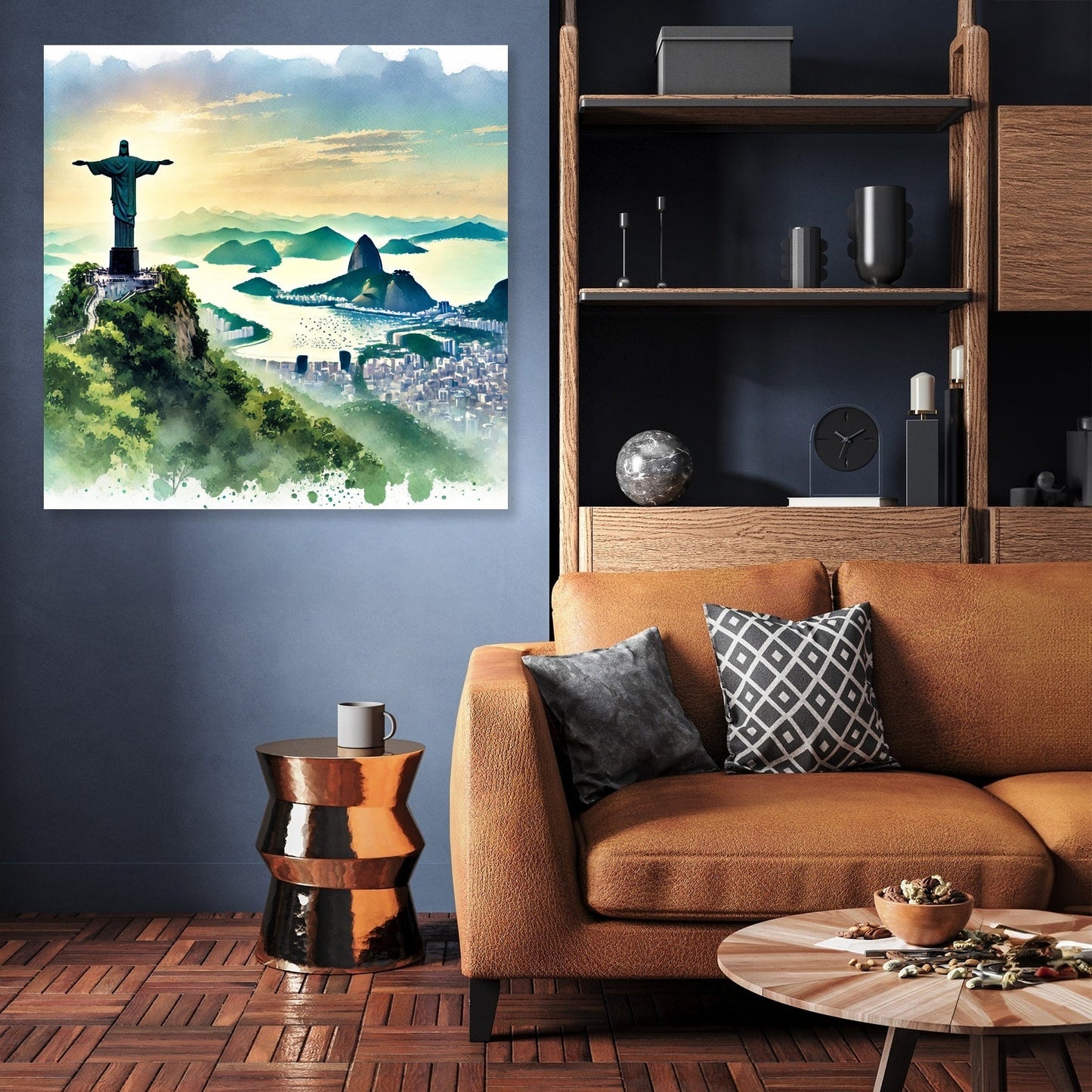 Rio Reverence Watercolour Canvas