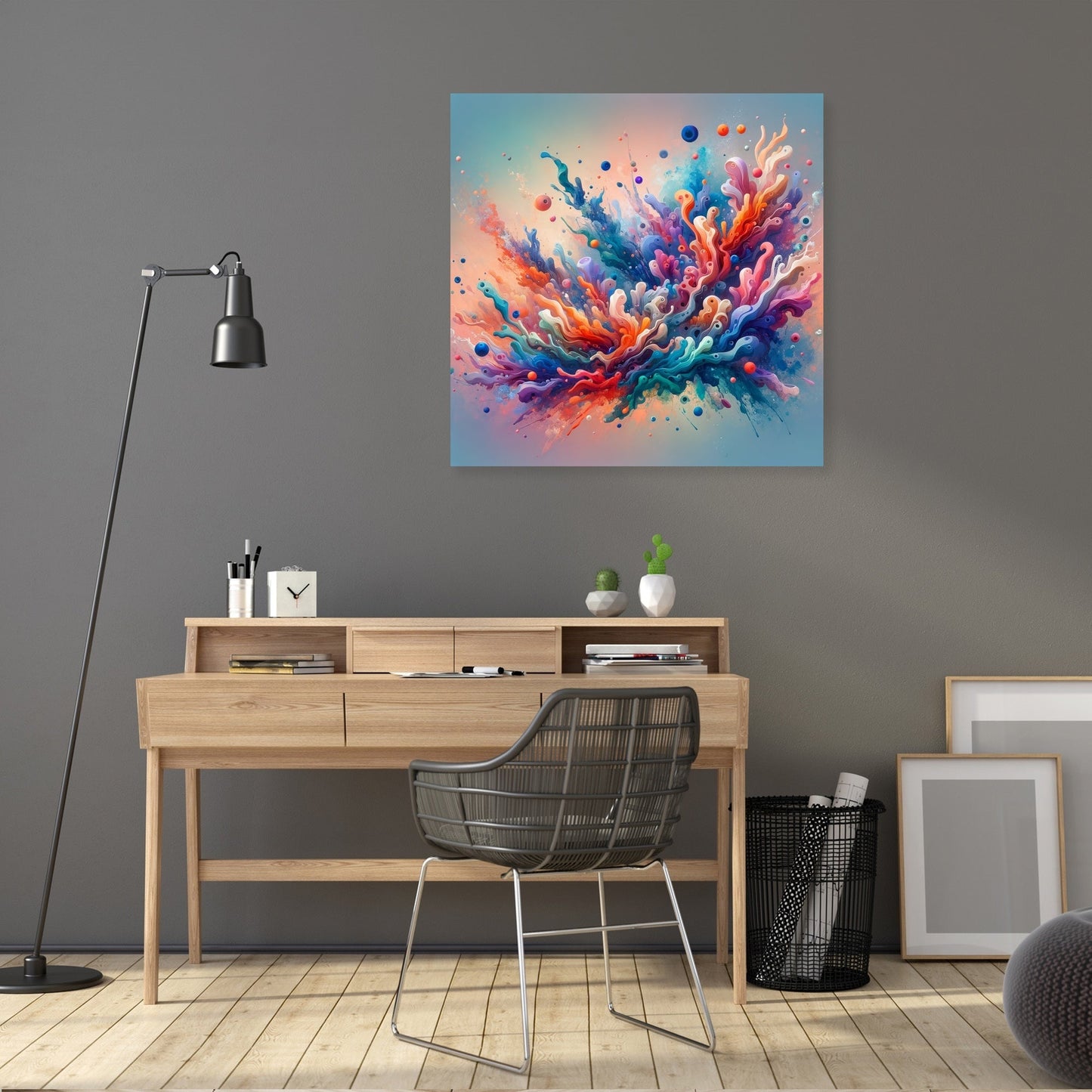 Marine Melody Art Canvas