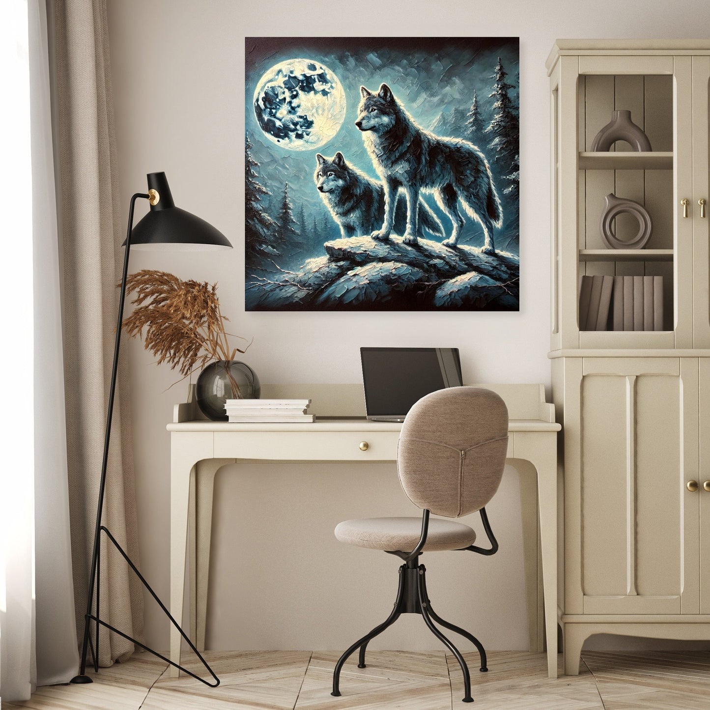 Lunar Majesty Canvas