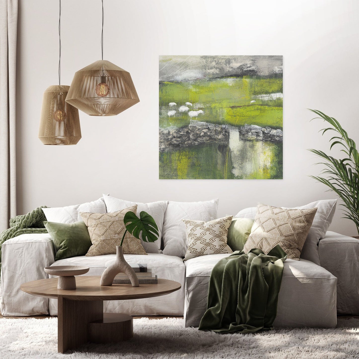 Hidden Rose Pastures Canvas