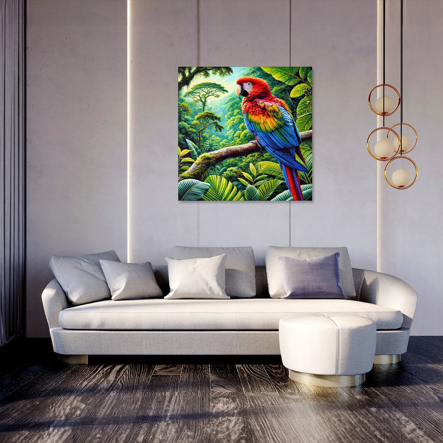 Tropical Vibrance Canvas