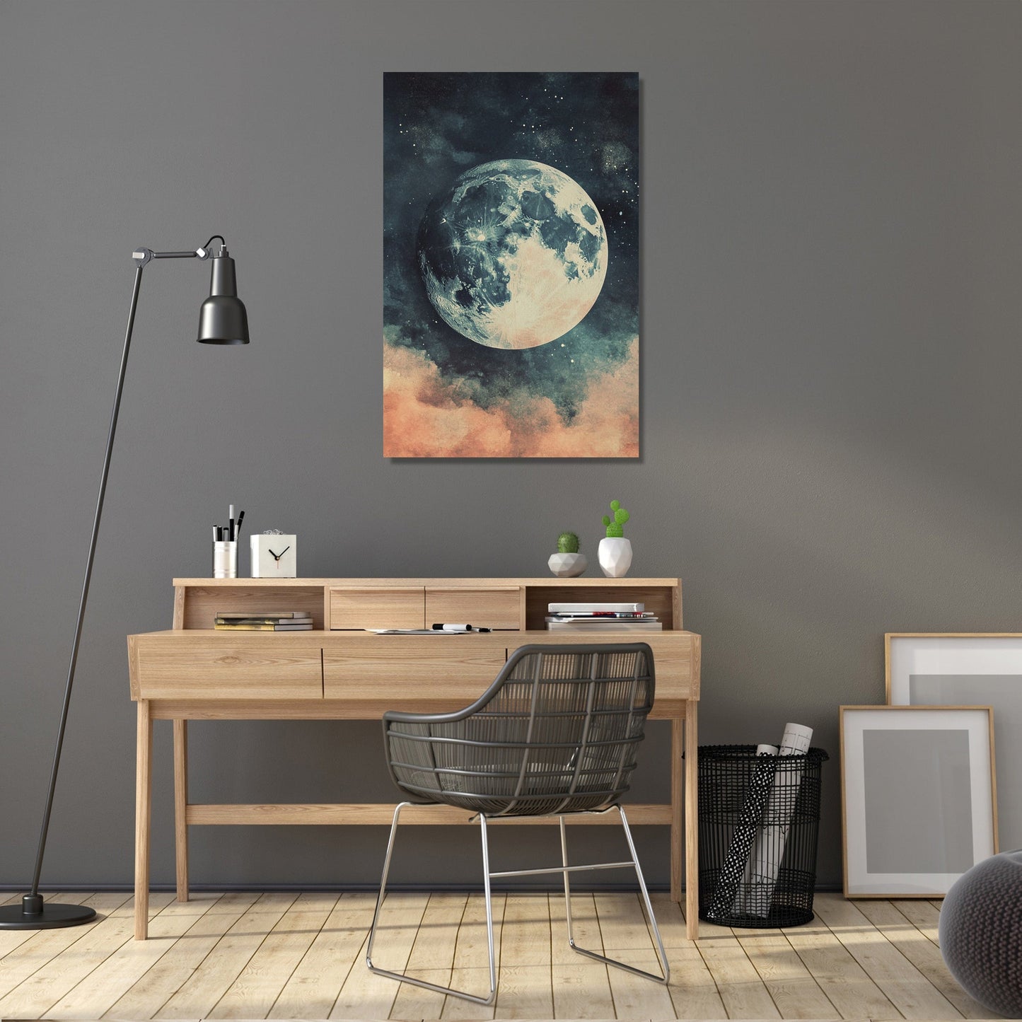 Celestial Geometry Canvas