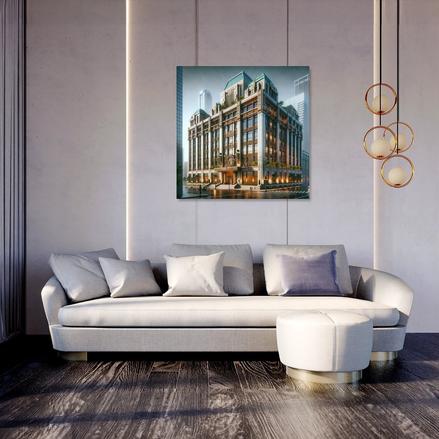 Deco Modernity Canvas