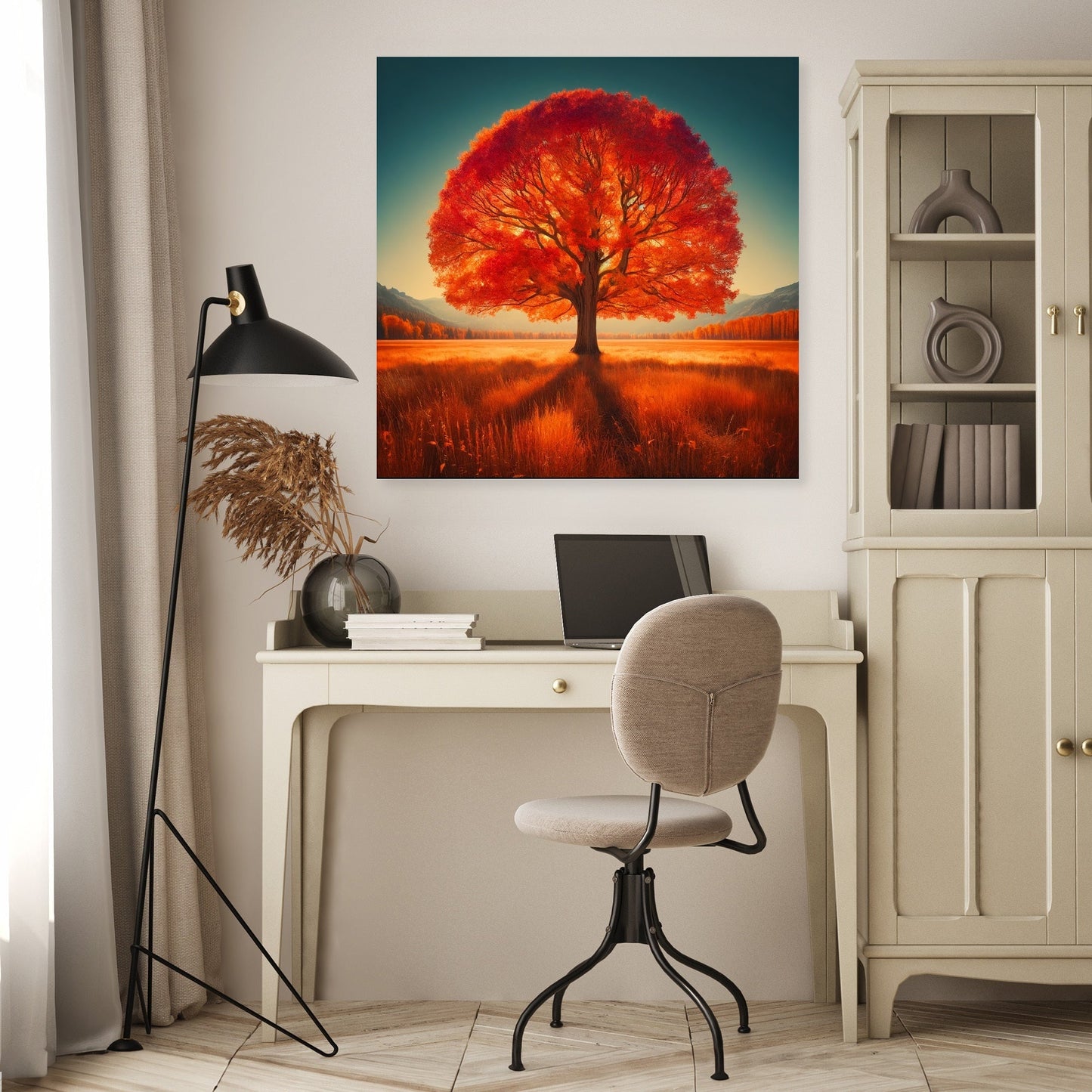 Autumn Solitude Canvas