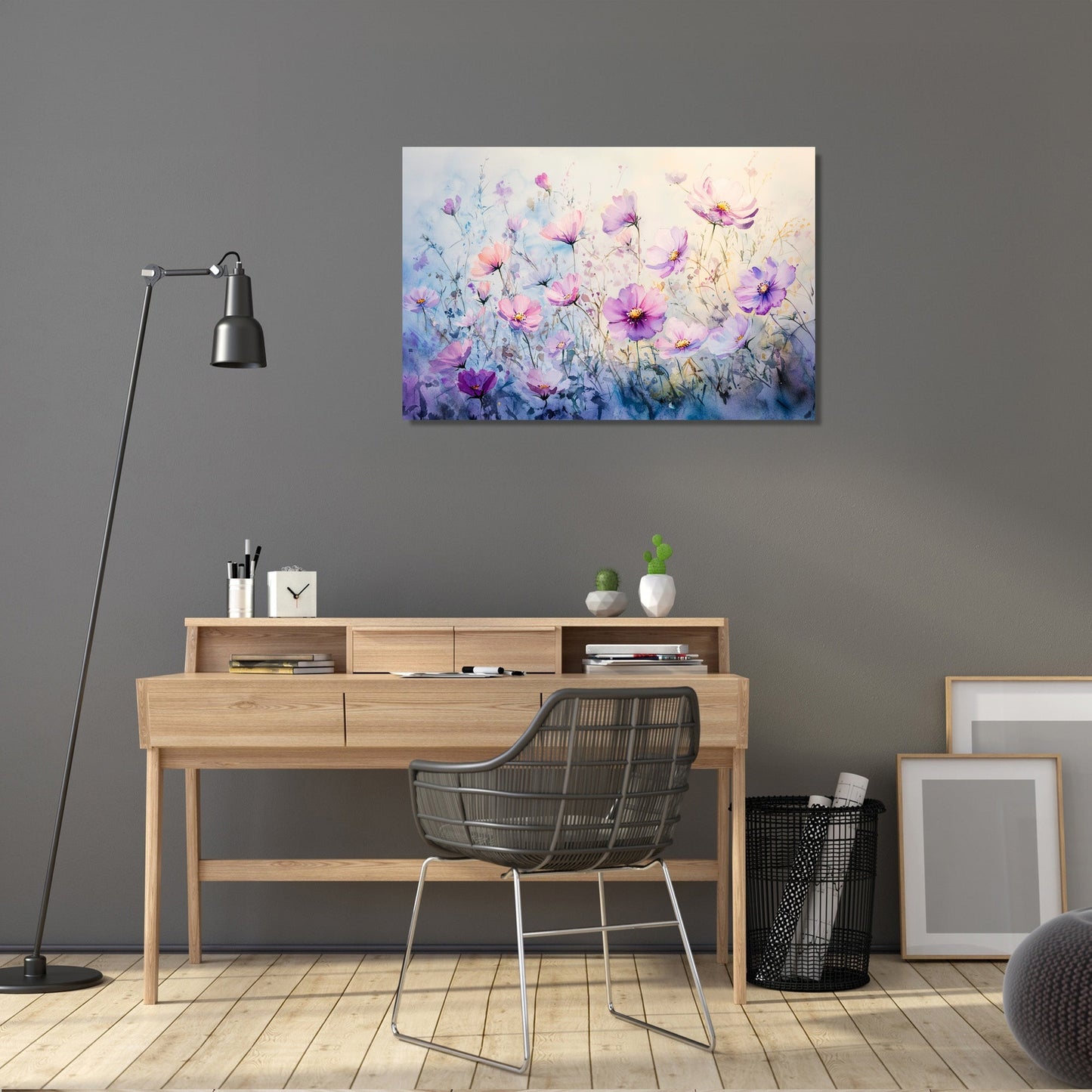 Floral Zephyr Canvas