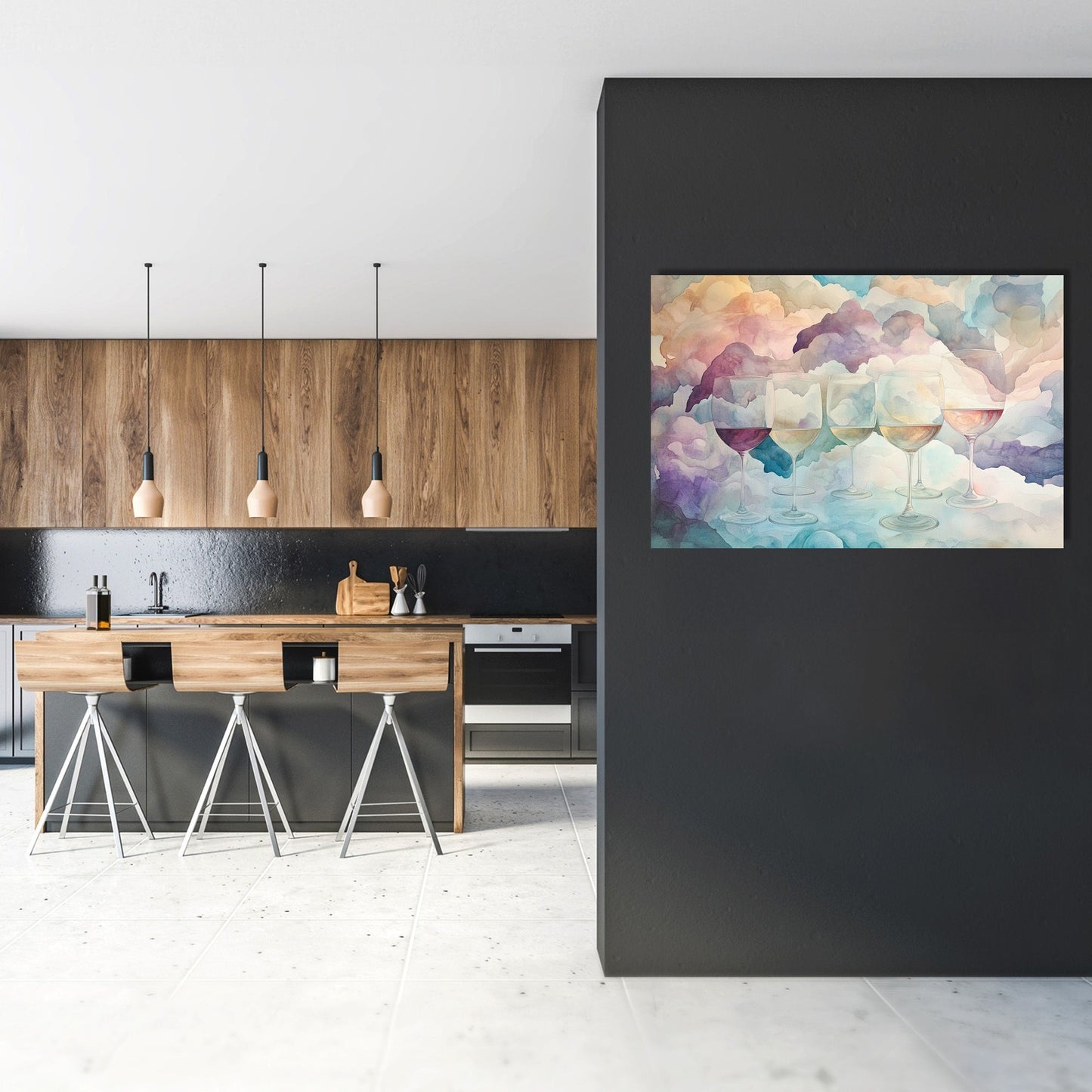 Ethereal Wine Canvas