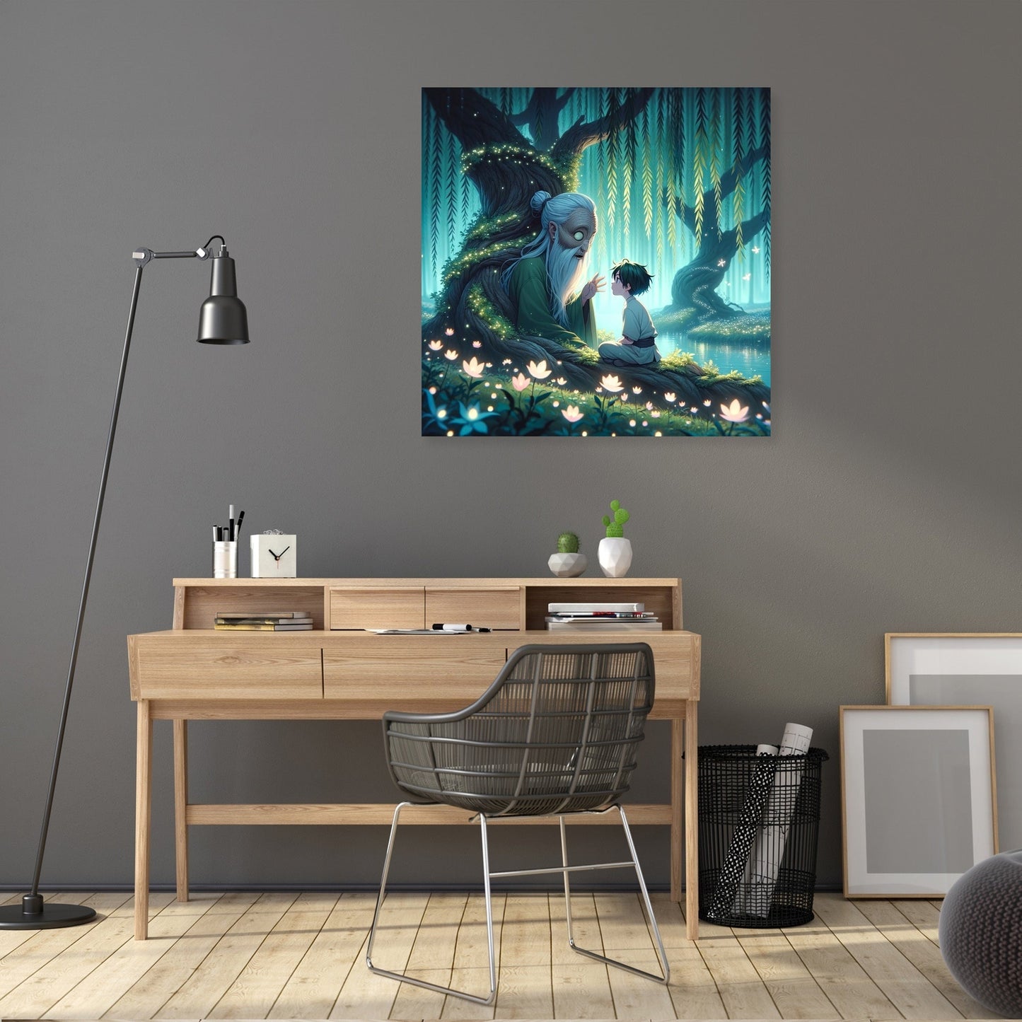Whispering Willow's Secret Canvas