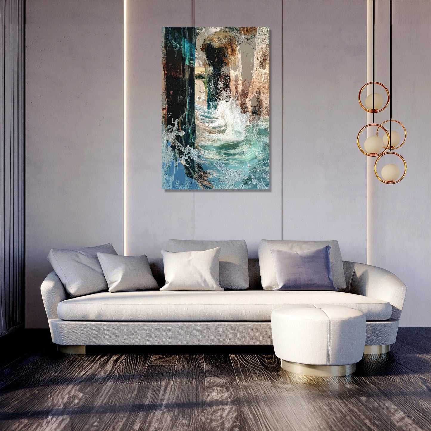Harmony in Turmoil Canvas
