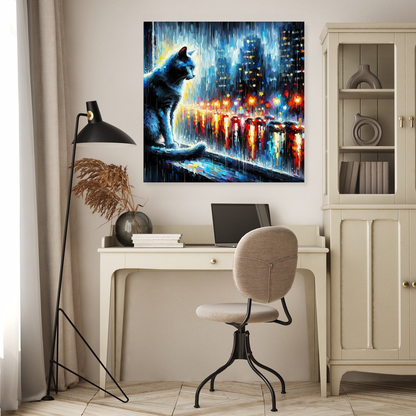 City Rainwatch Canvas
