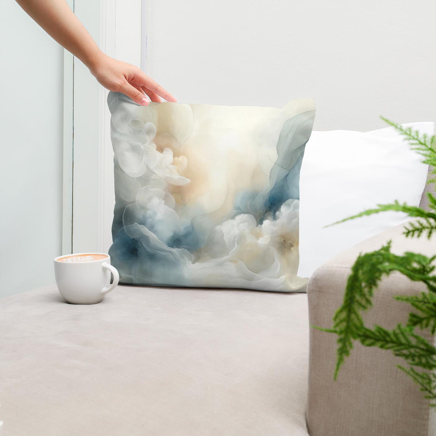 Ethereal Forms Cotton Cushion