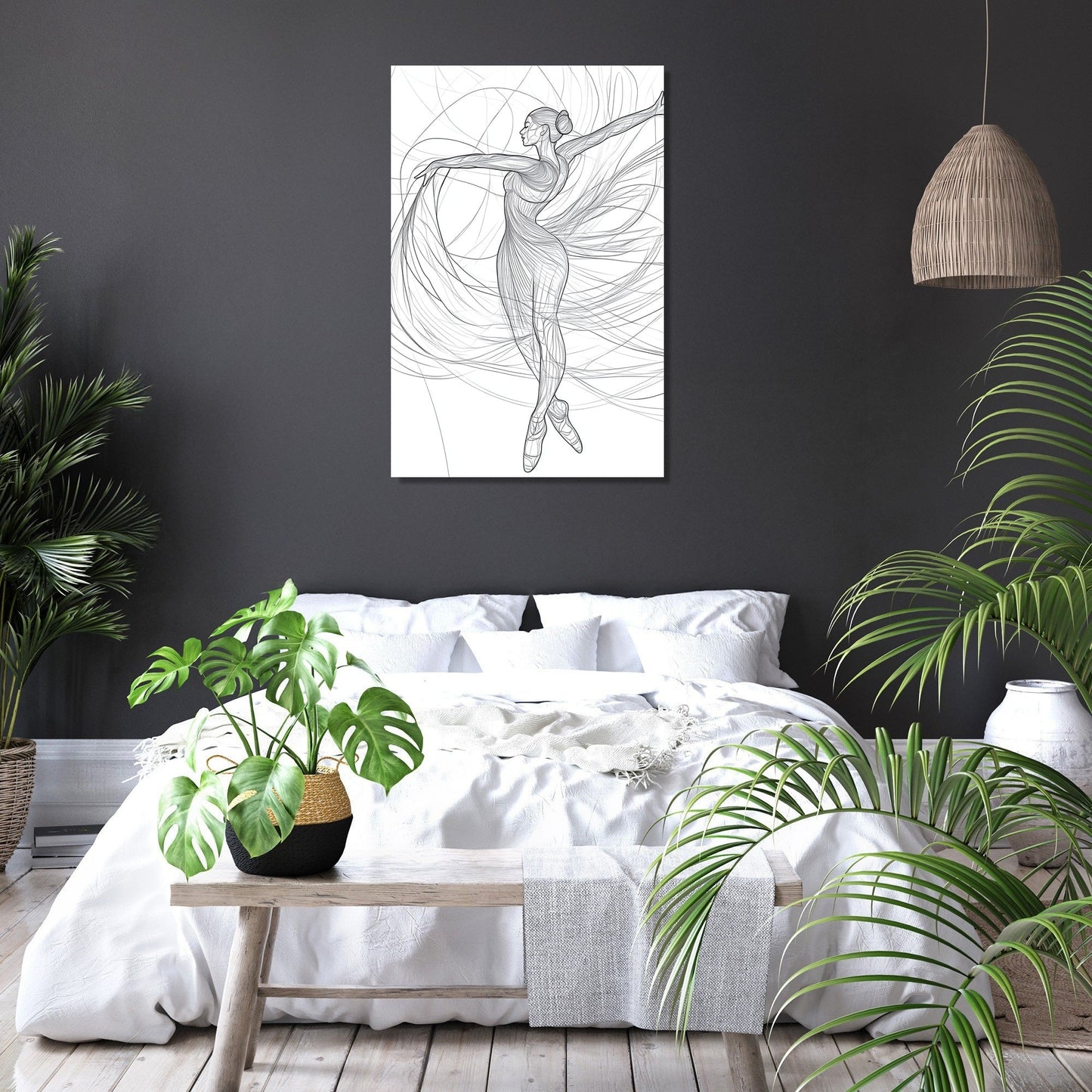 Dancer's Grace Canvas