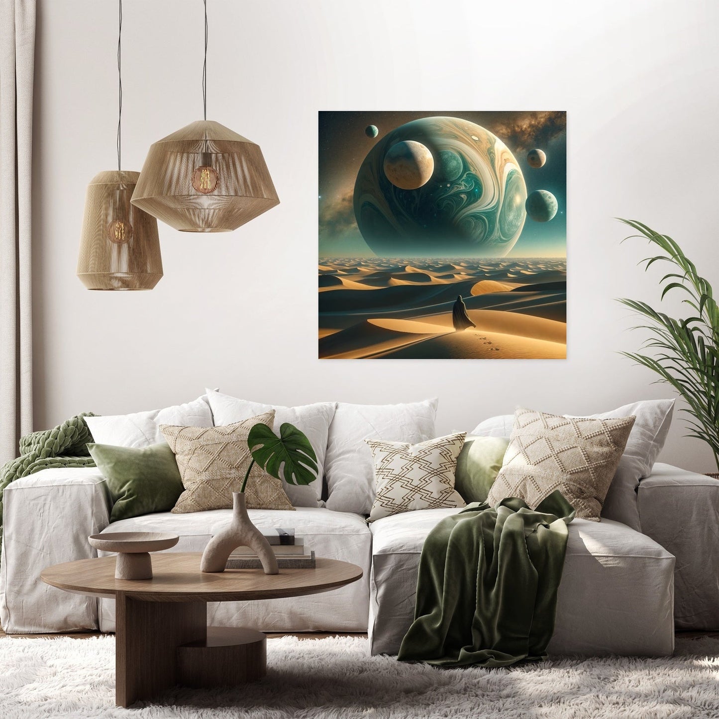 Ethereal Desert Canvas