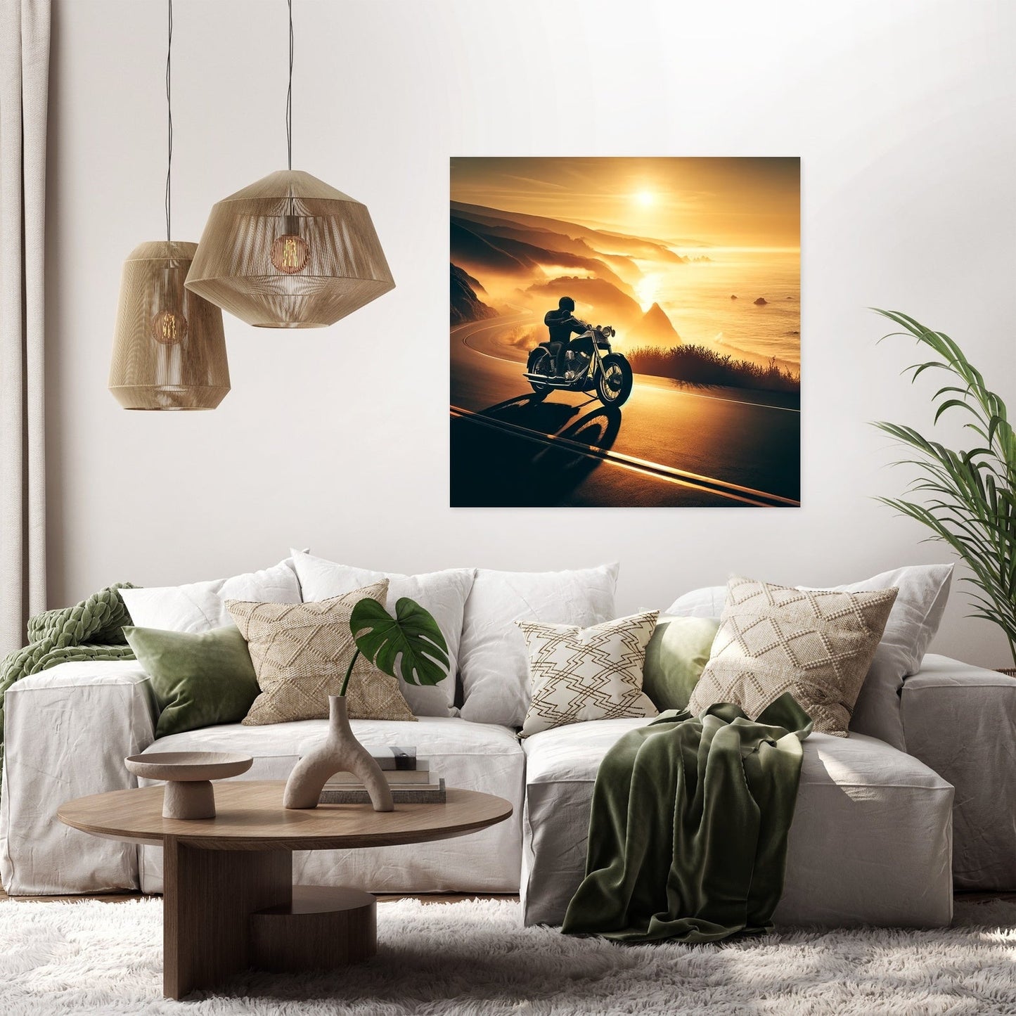 Coastal Freedom Ride Canvas