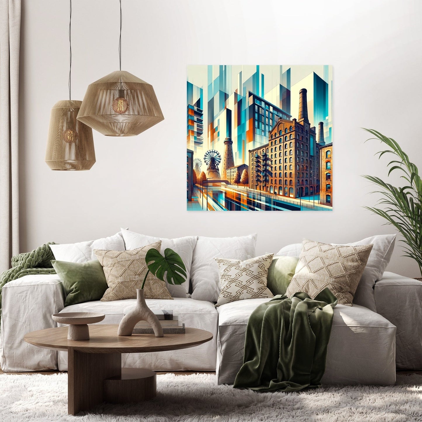 Manchester Ancoats Evolution Canvas