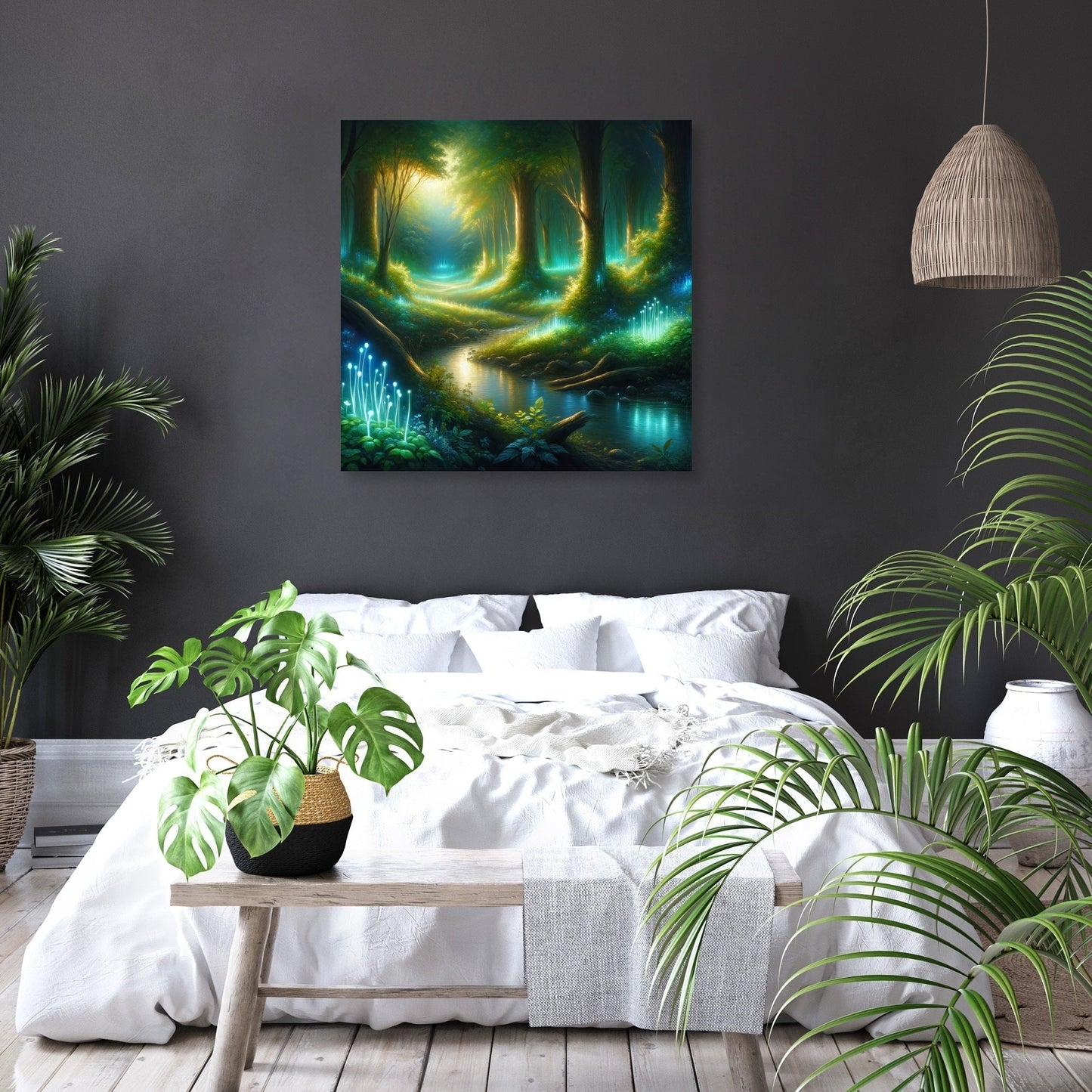 Enchanted Glade Forest Canvas