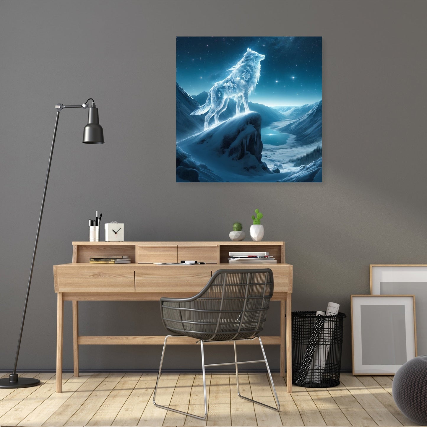 Frost Whisper Canvas