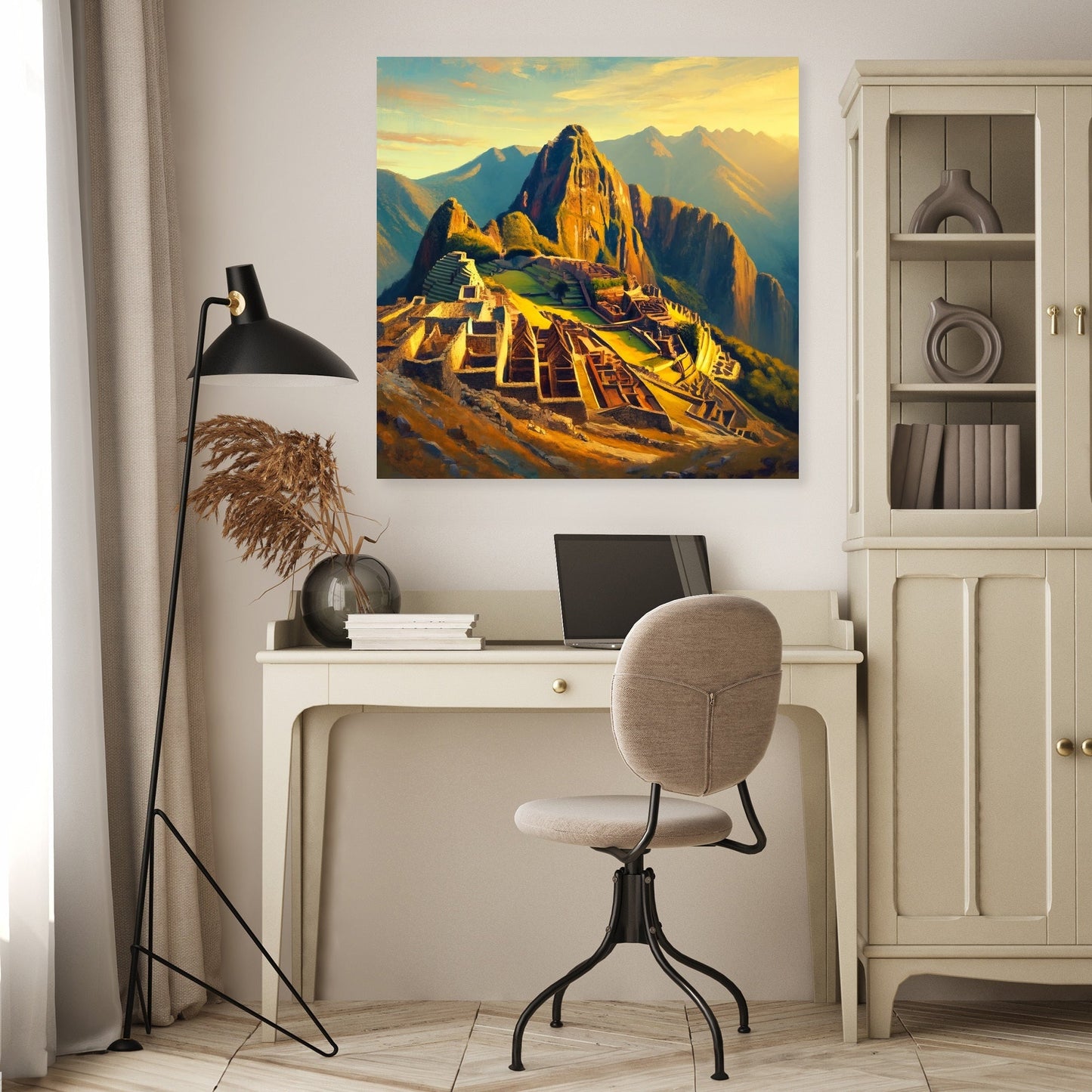 Machu Picchu Sunrise Canvas
