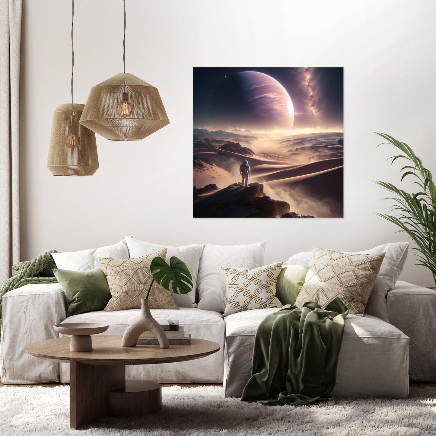 Nebula Wanderer Canvas