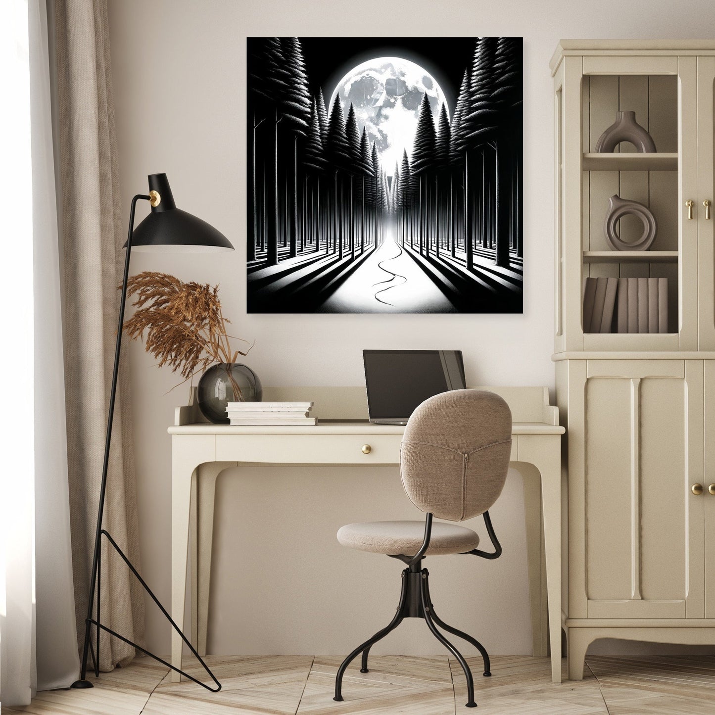 Lunar Whisper Canvas