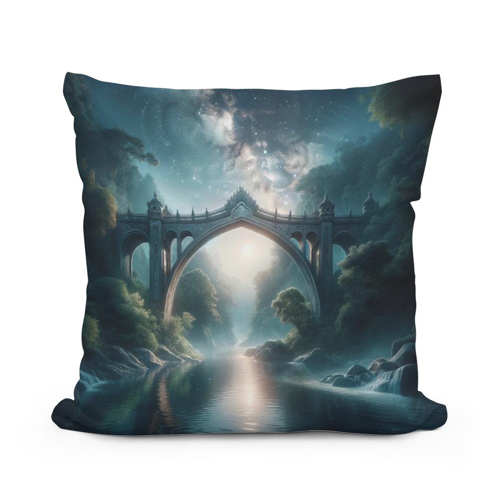 Galactic Bridge Cotton Cushion