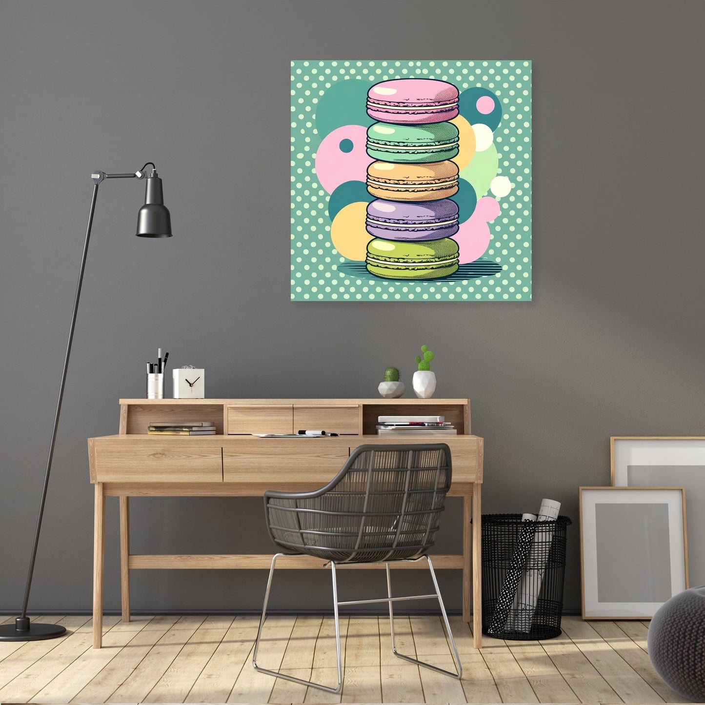 Sweet Macarons Canvas