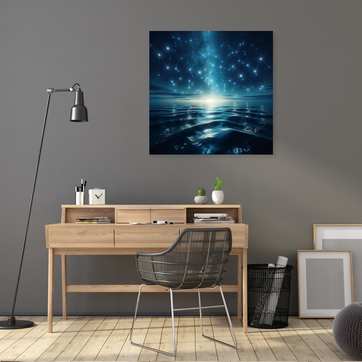 Nautical Starlight Canvas