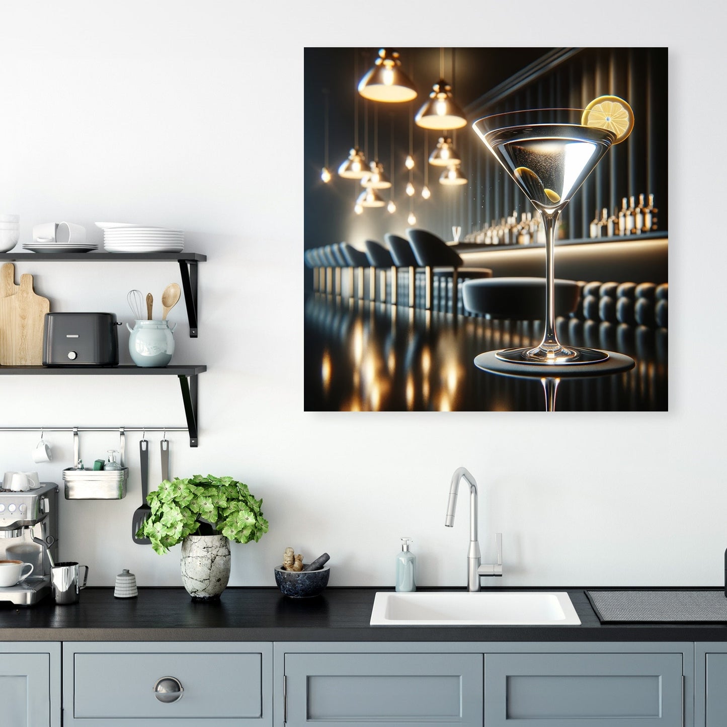 Martini Magic Canvas