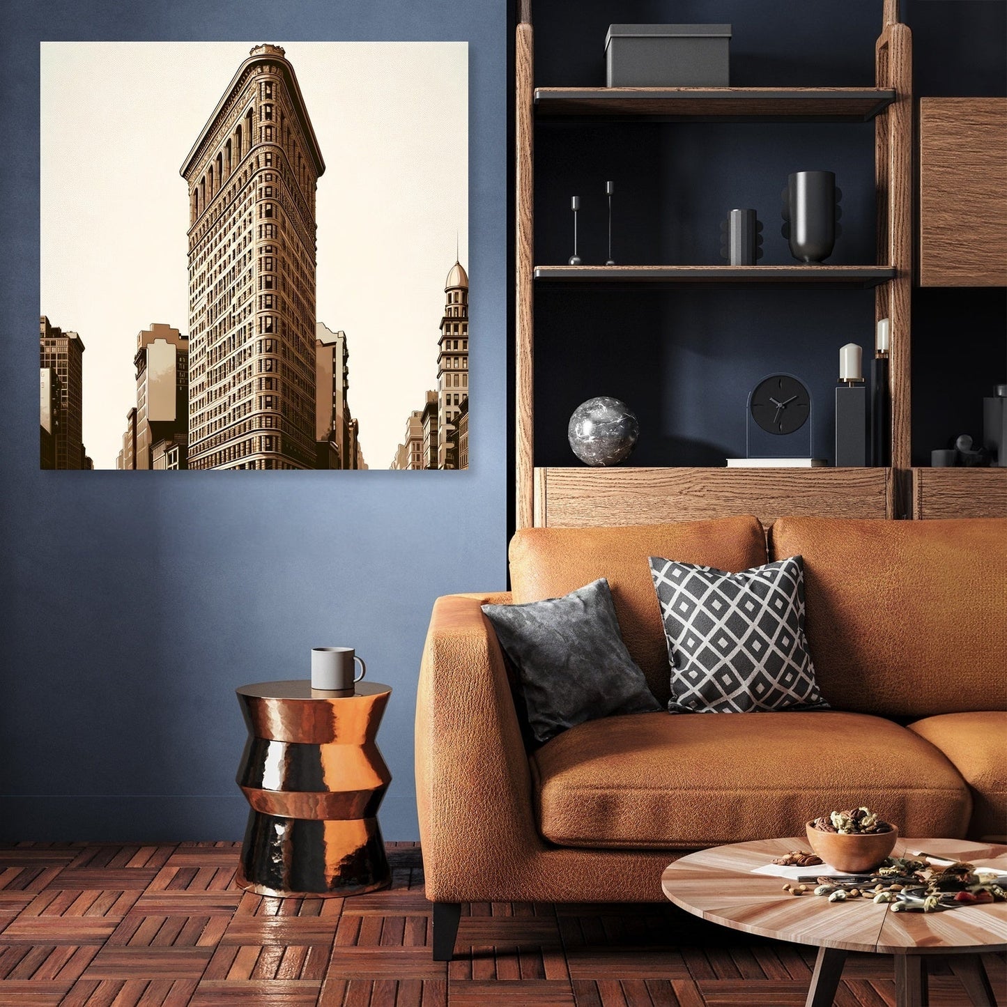Flatiron Facade Canvas