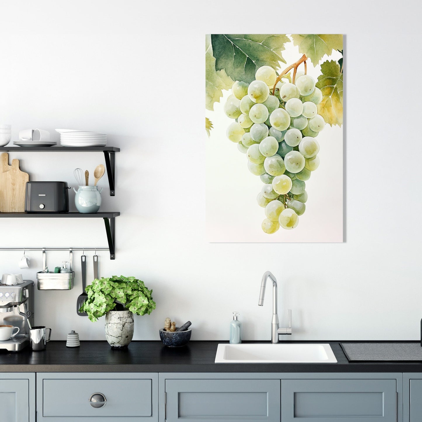 Vintage Vineyard Canvas