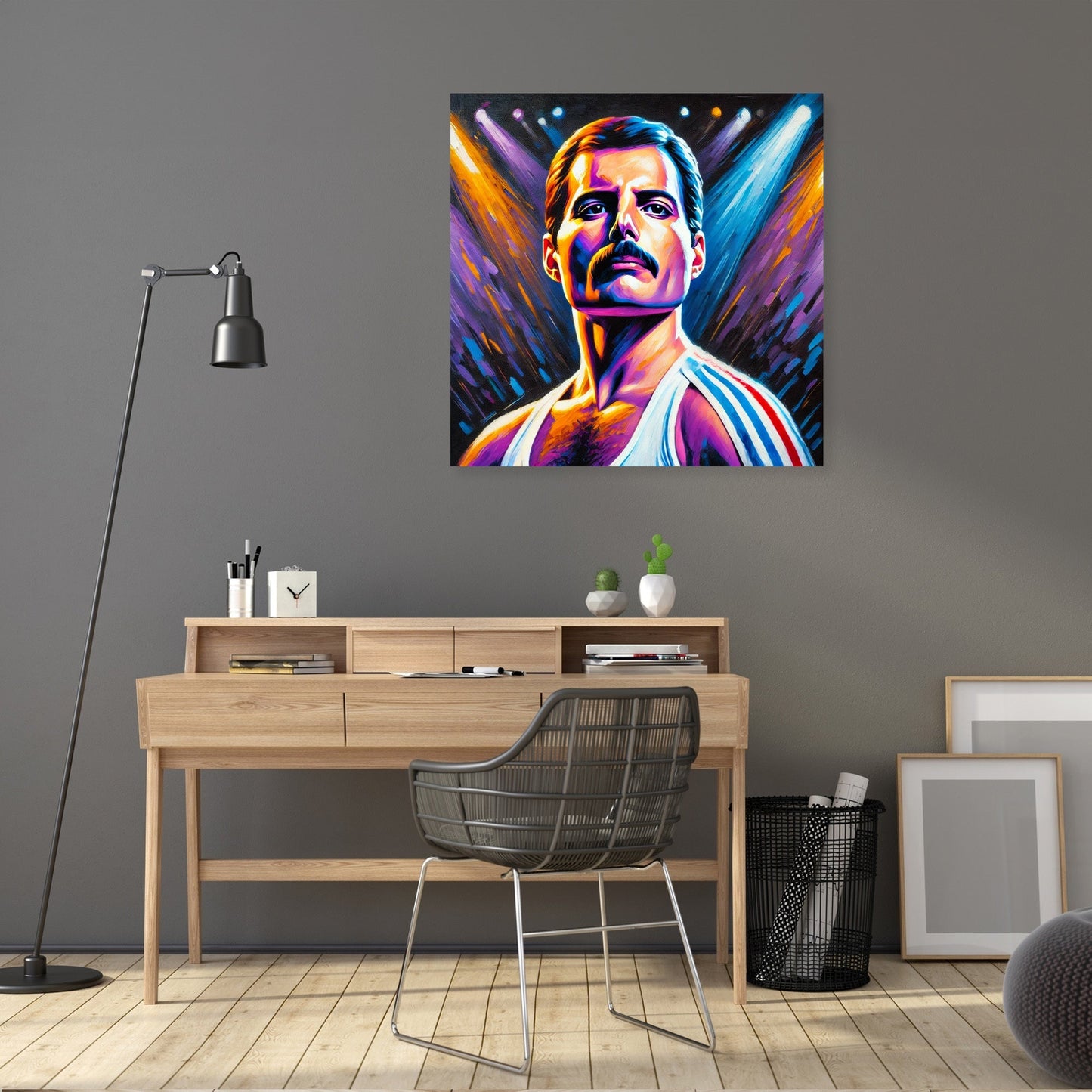 Mercury Icon Canvas