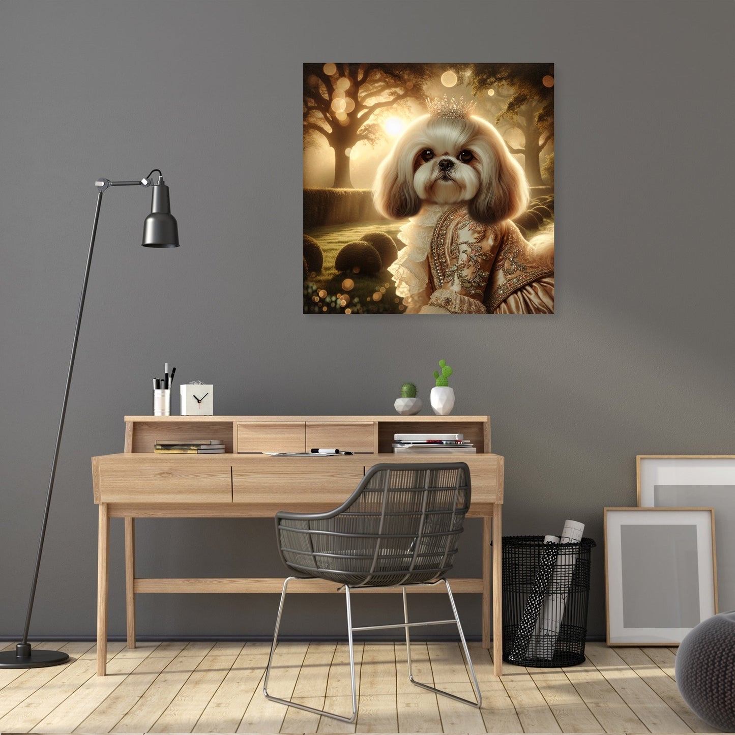 Regal Shih Tzu Twilight Canvas