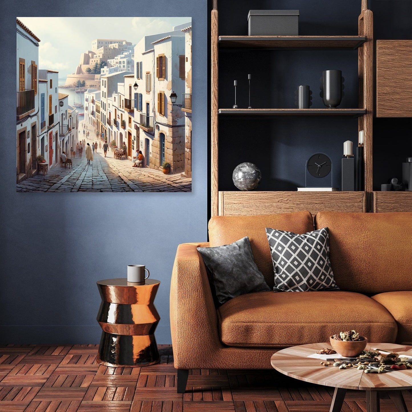 Dalt Vila Ibiza Canvas