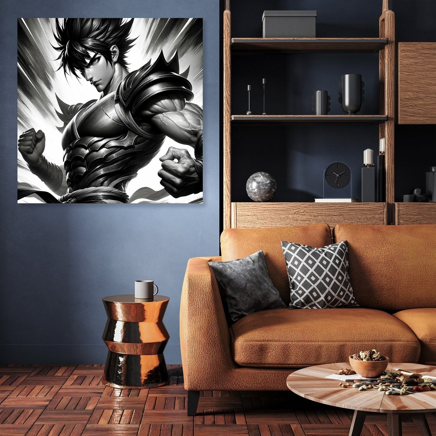 Prideful Warrior Canvas
