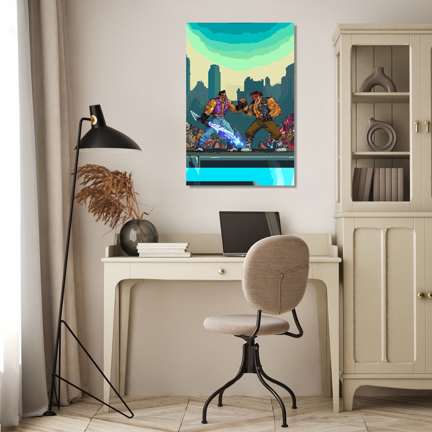Heroic Action Duo Canvas