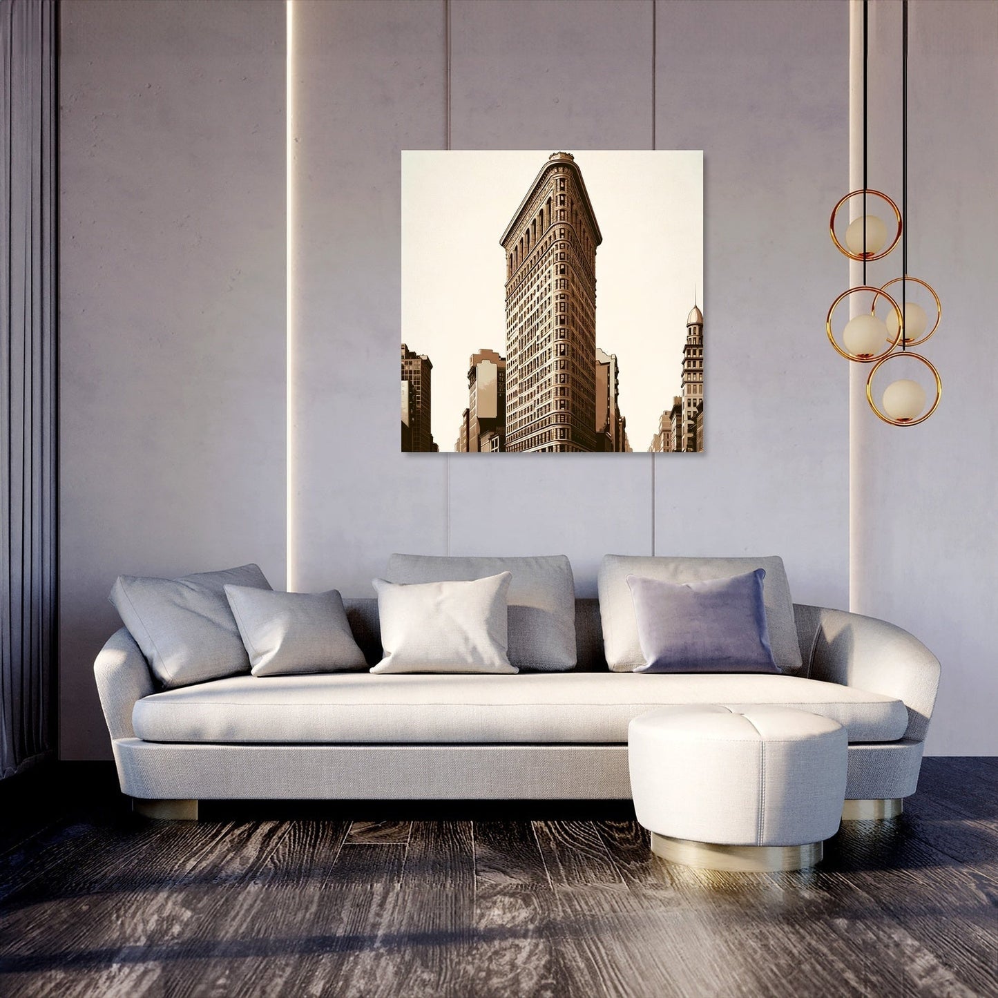Flatiron Facade Canvas