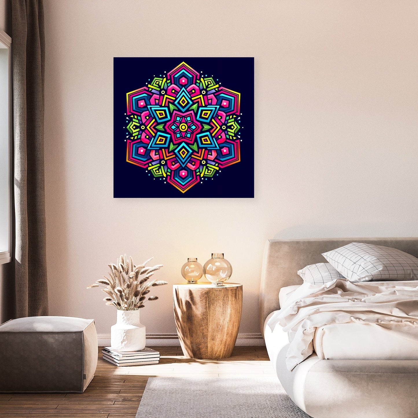 Vibrant Interlock Canvas