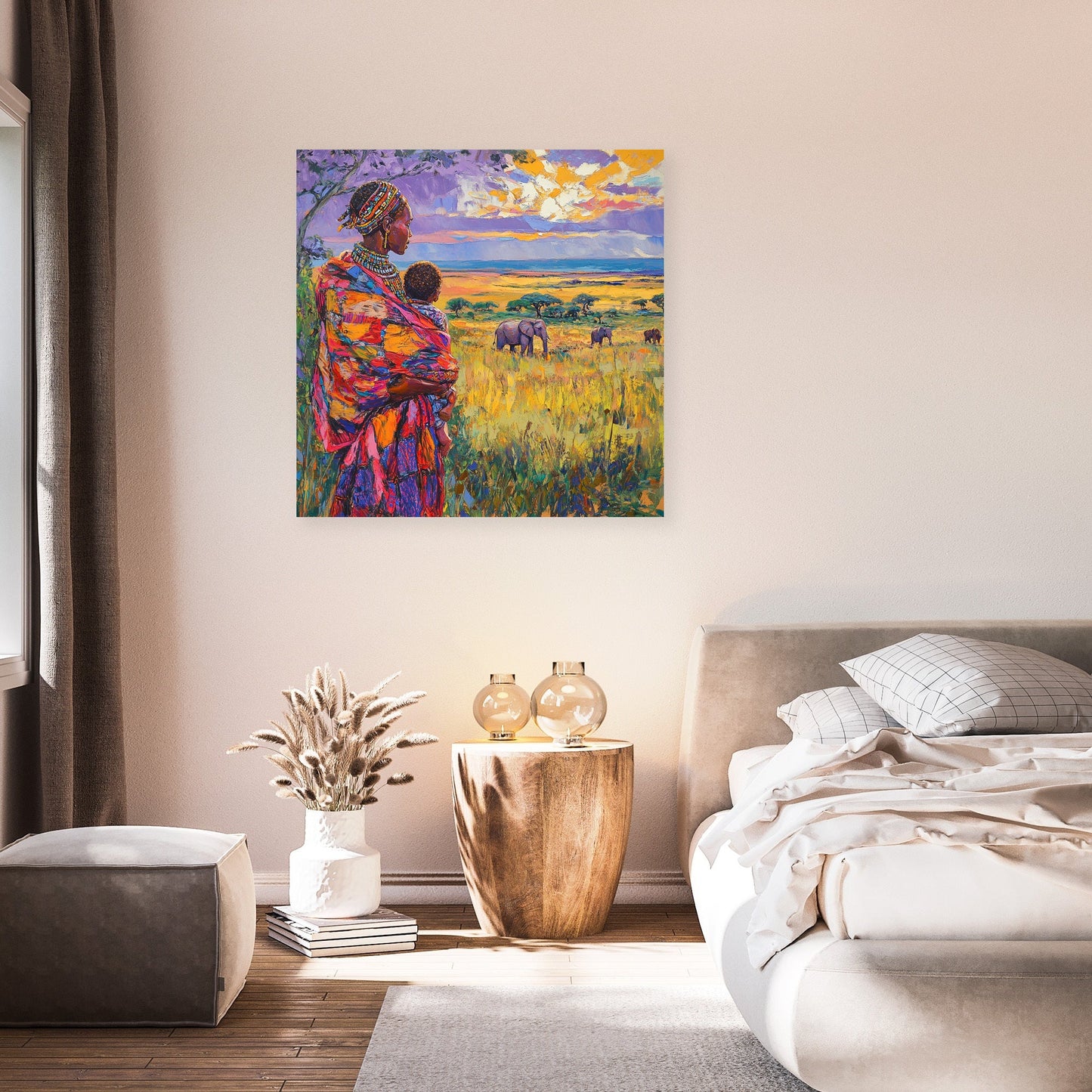 Warrior Mother Canvas