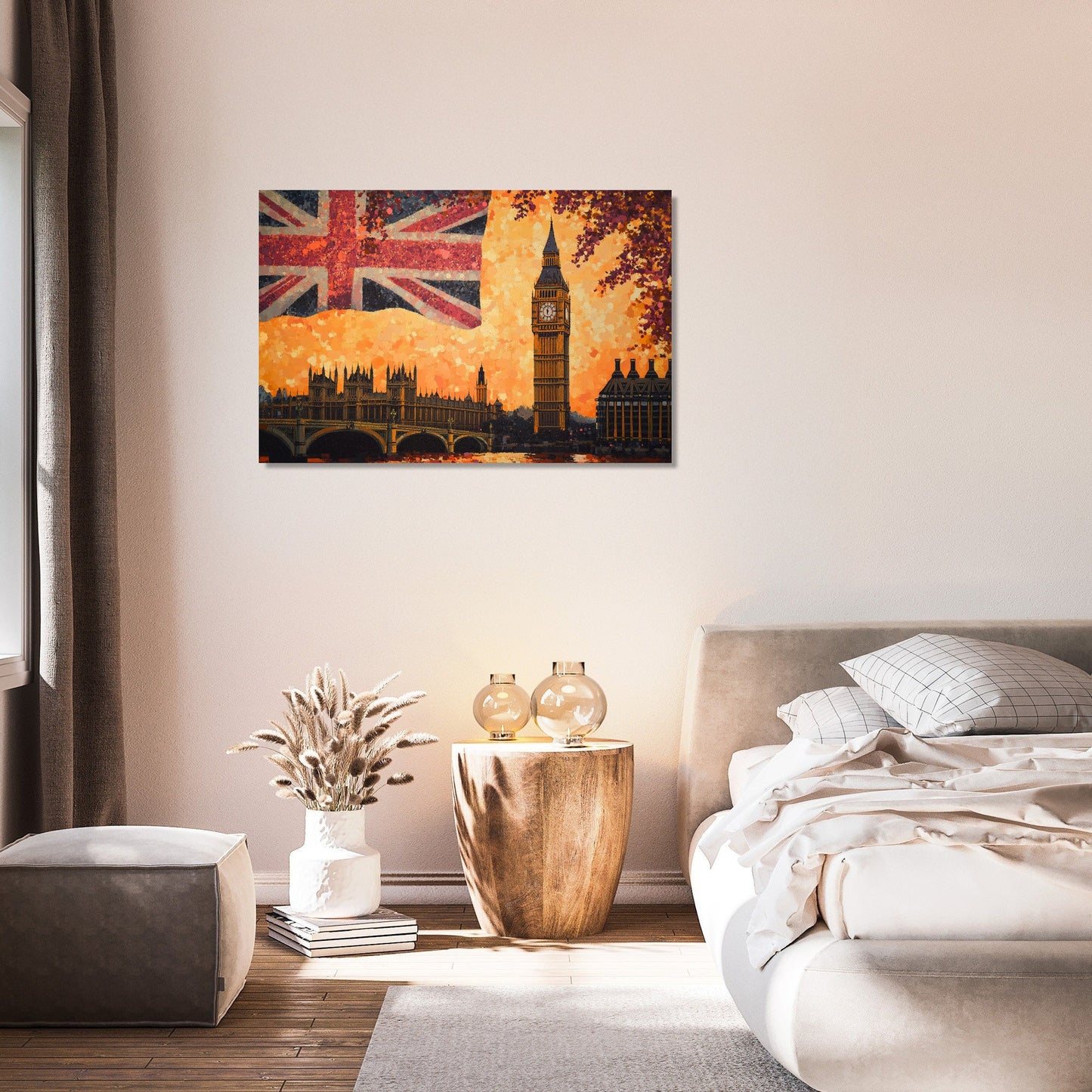 Big Ben Sunset Canvas