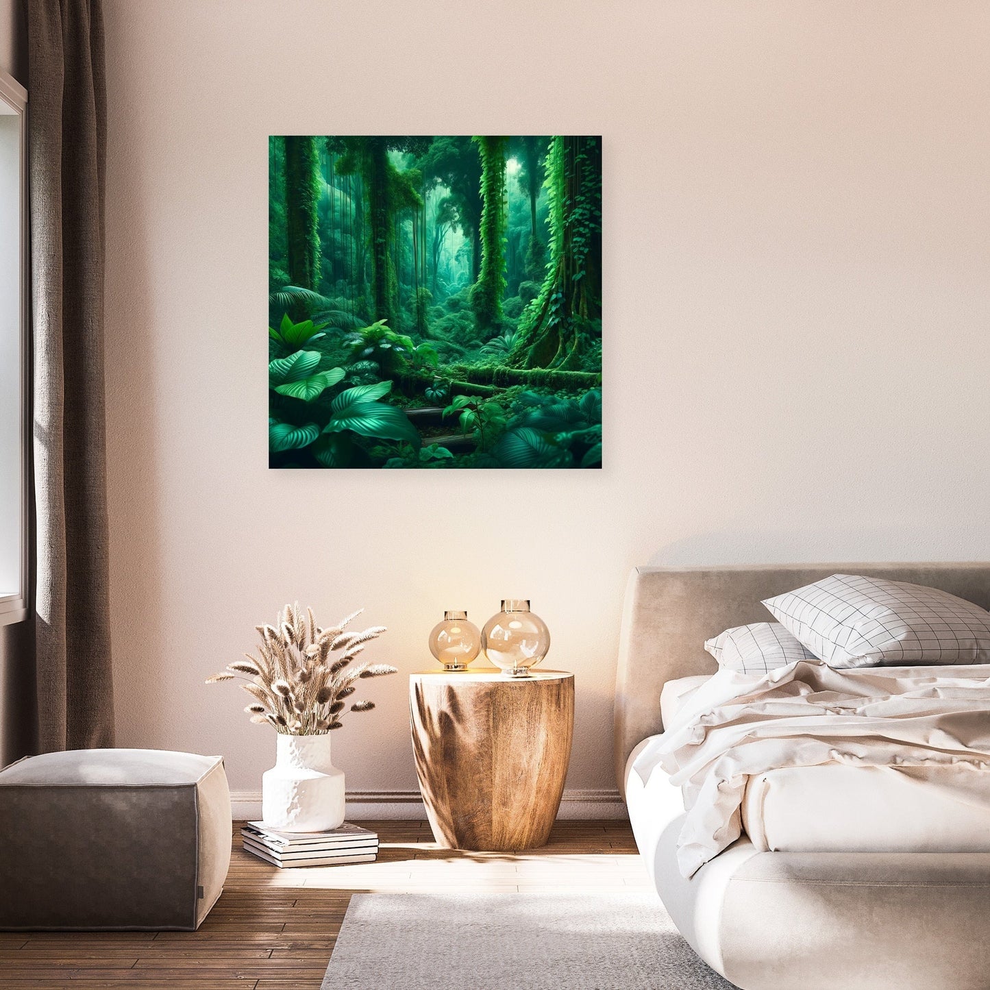 Jade Jungle Canvas