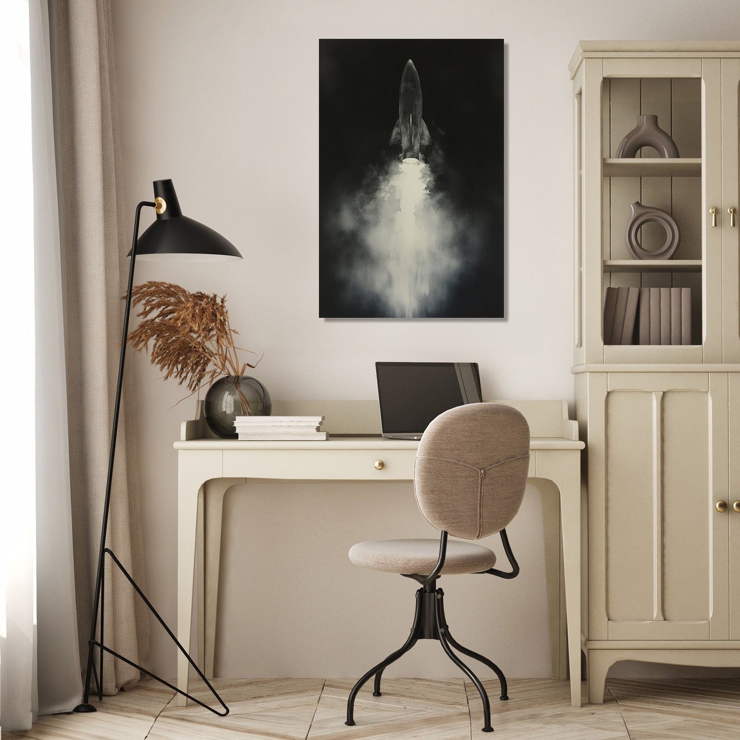 Launching Rocket Canvas
