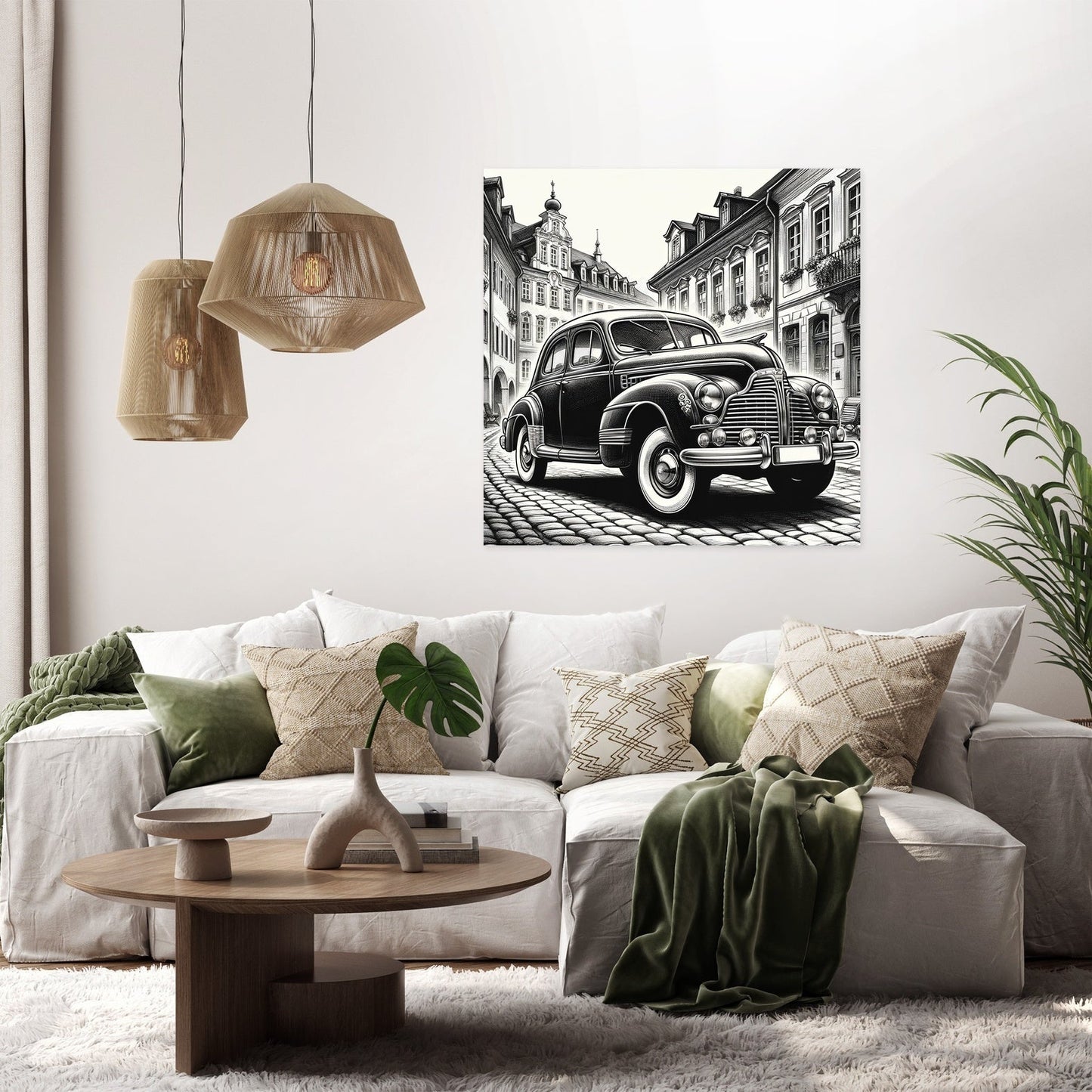 Nostalgic Ride Canvas