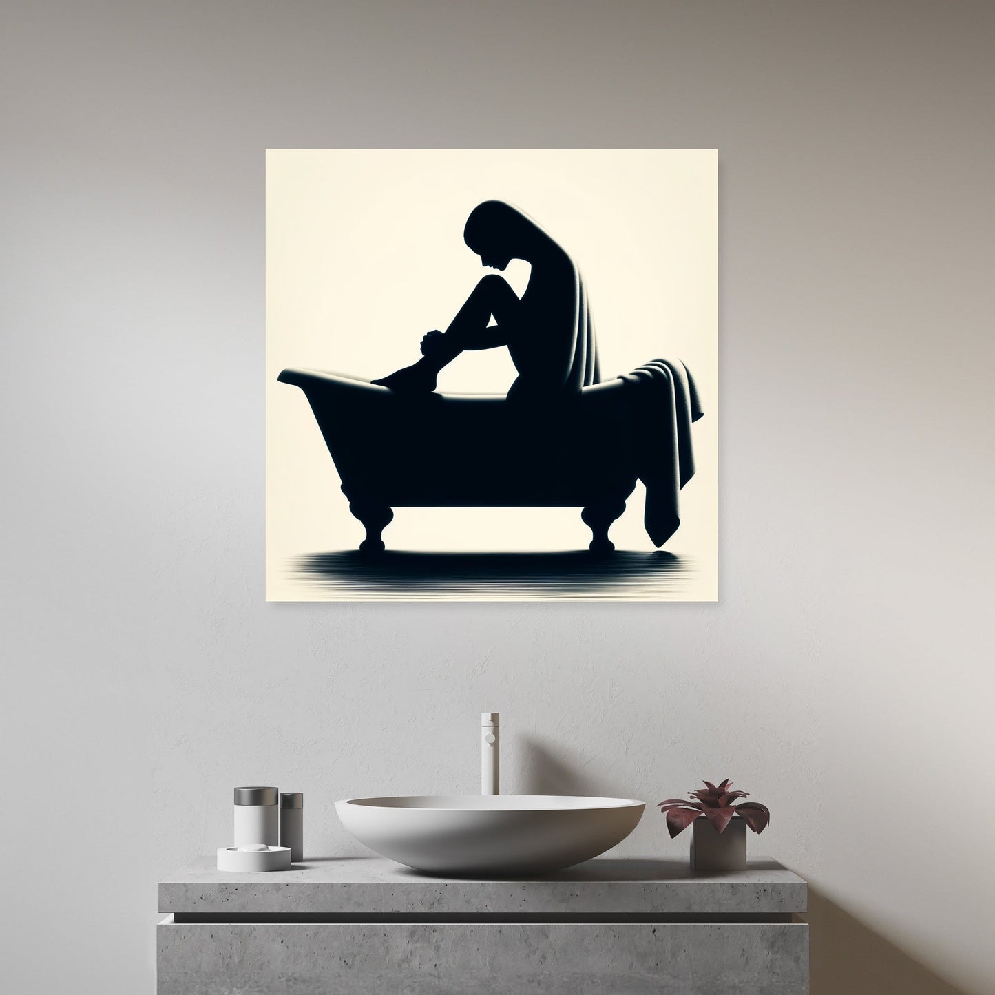 Contemplative Calm Canvas