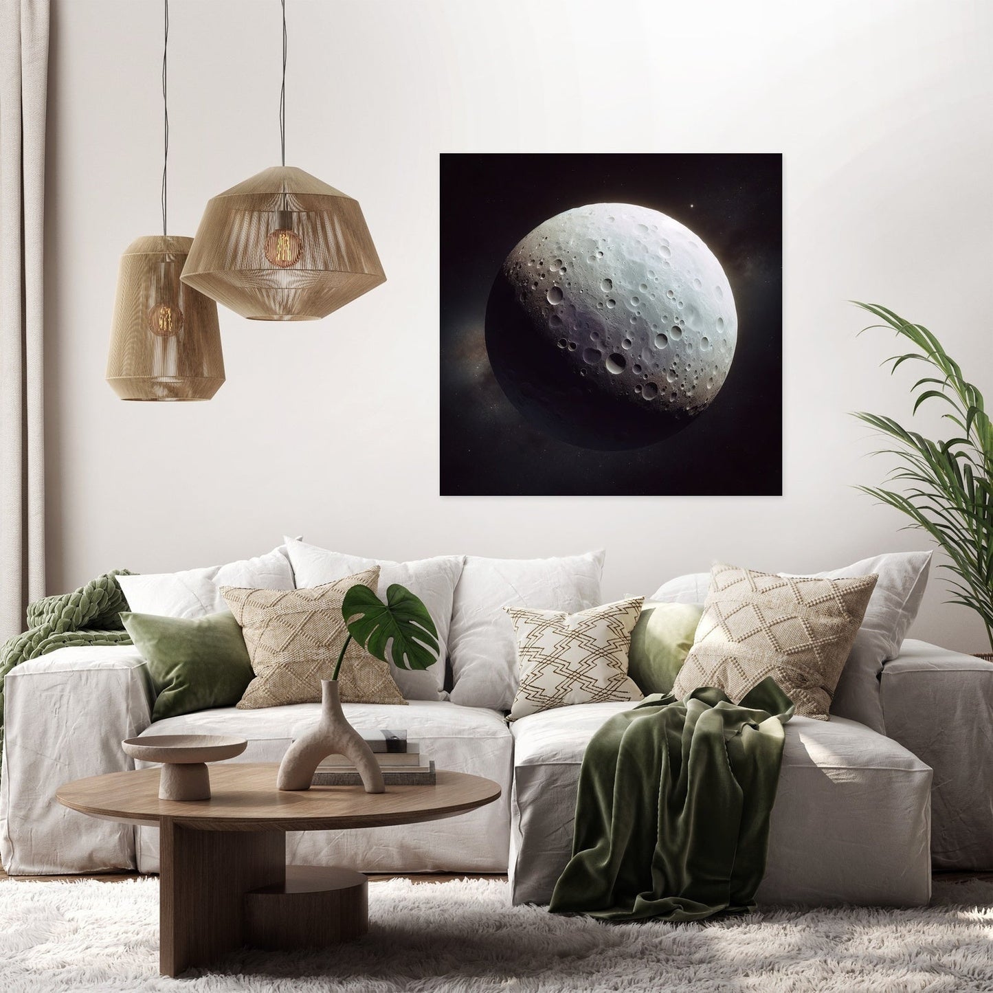 Eris' Distant Mystery Canvas