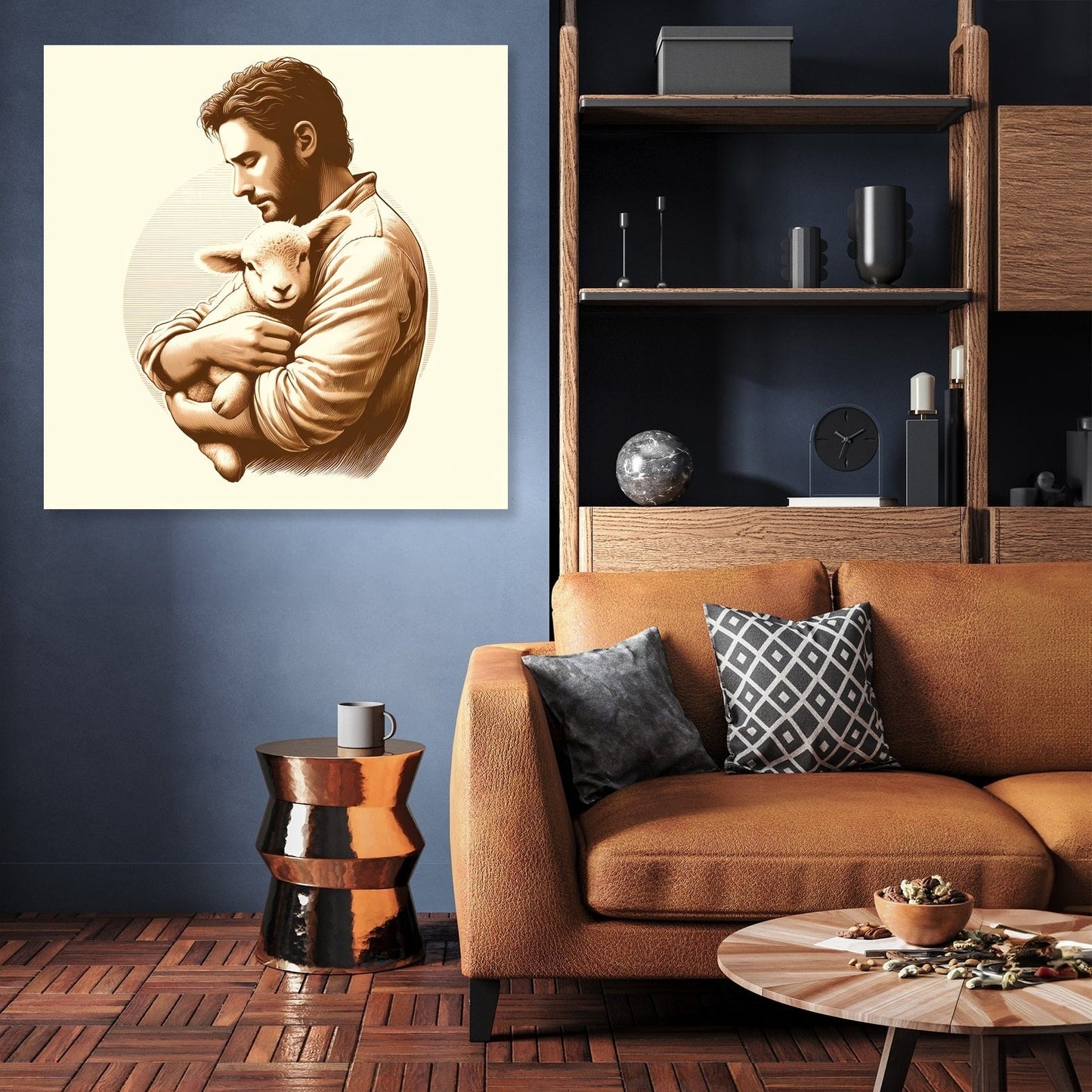Embrace of Protection Canvas