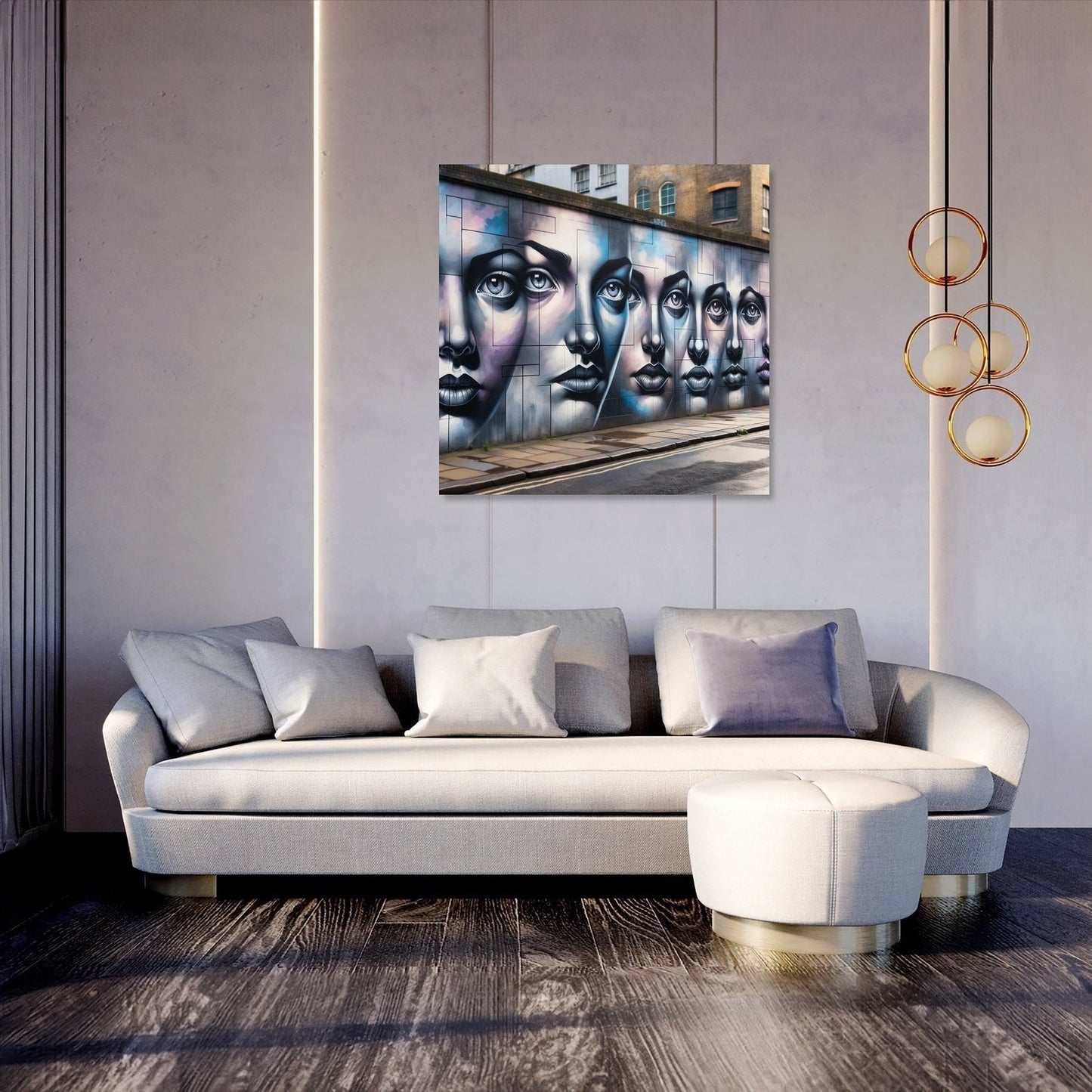 Whispering Walls Canvas