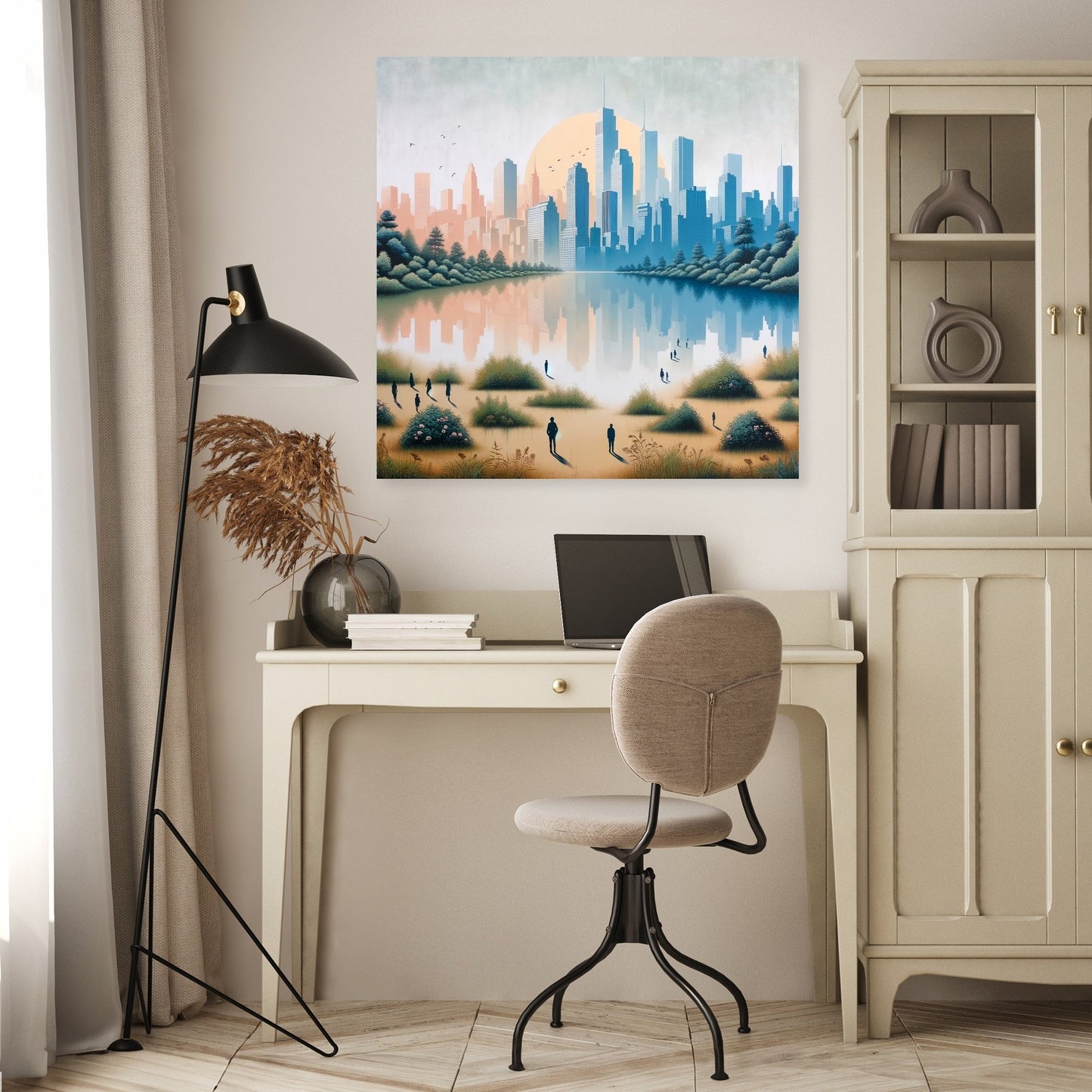 Skyline Harmony Canvas