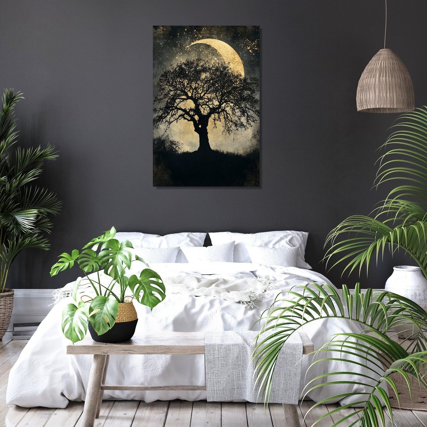 Moonlit Reverie Canvas