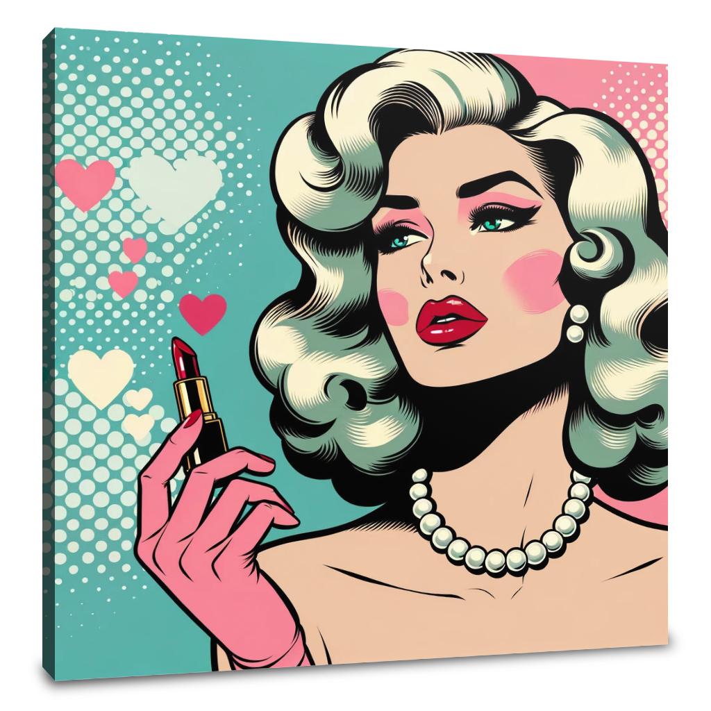 Glamorous Lady Canvas