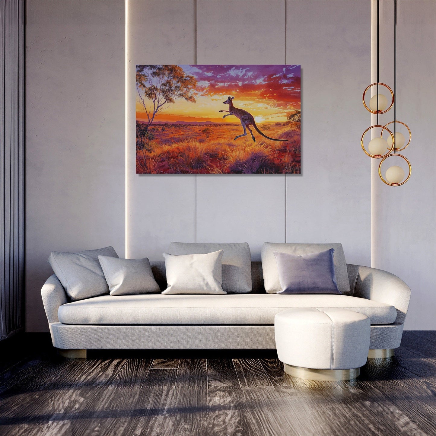 Outback Sunset Canvas